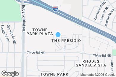 Map image of the property - 10811 Fort Point Ln NE
