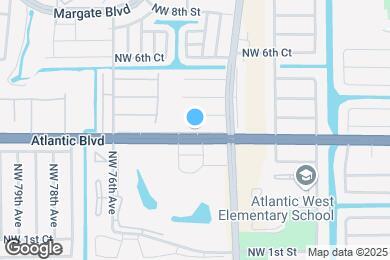 Map image of the property - 7305 W Atlantic Blvd