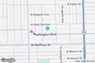 Map image of the property - 5038 W Washington Blvd