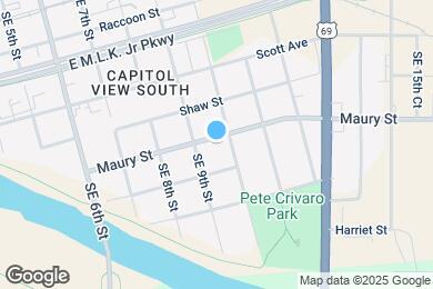 Map image of the property - 917 Maury St