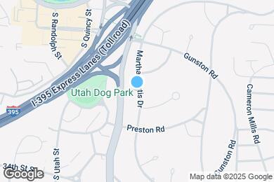 Map image of the property - 3484 Martha Custis Dr