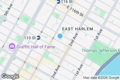 Map image of the property - 217 E 111th St