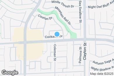 Map image of the property - 2325 Cockatiel Dr