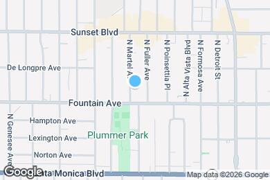 Map image of the property - 1320 N Martel Ave