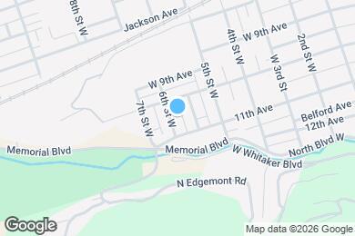 Map image of the property - 1037 6th St W