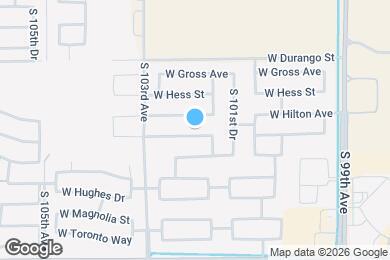 Map image of the property - 10206 W Whyman Ave