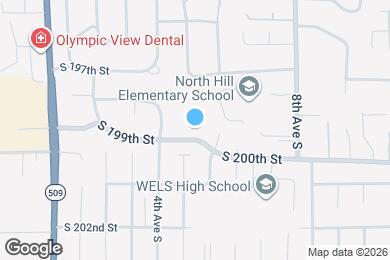 Map image of the property - 434 S 199th St
