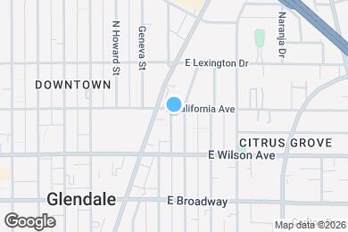 Map image of the property - 240 N Everett St