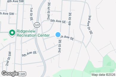 Map image of the property - 808 3rd St SE