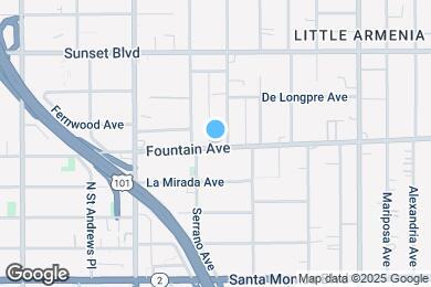 Map image of the property - 5339 Fountain Ave
