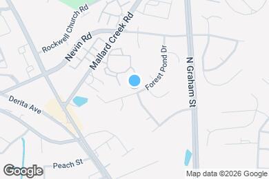 Map image of the property - 6111 Forest Pond Dr