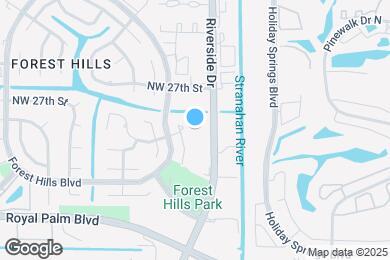 Map image of the property - 2622 Riverside Dr