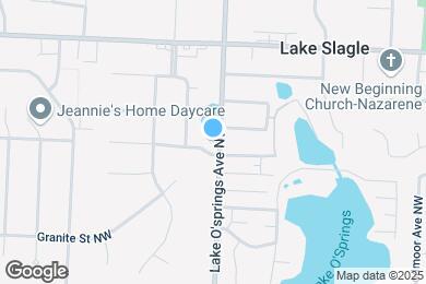 Map image of the property - 6519 Lake O Springs Ave NW