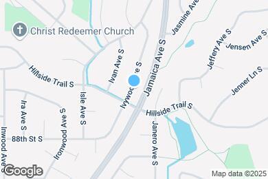Map image of the property - 8605 Ivywood Ave S