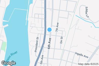 Map image of the property - 3109 6th Ave