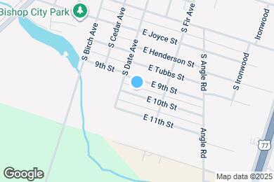 Map image of the property - 407 E 10th St