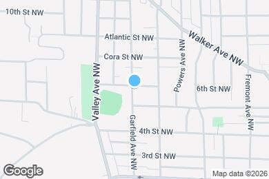 Map image of the property - 1180 6th St NW