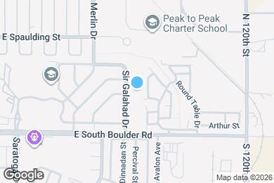 Map image of the property - 975 Sir Galahad Dr