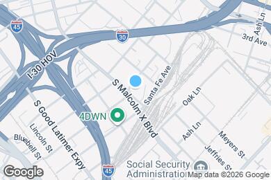 Map image of the property - 1940 S Malcolm X Blvd
