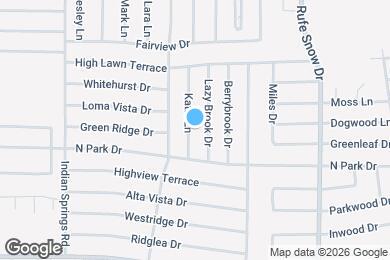 Map image of the property - 7920 Katie Ln