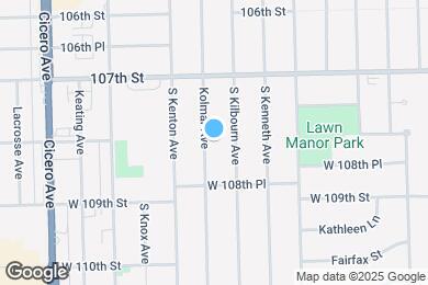 Map image of the property - 10801 Kolmar Ave