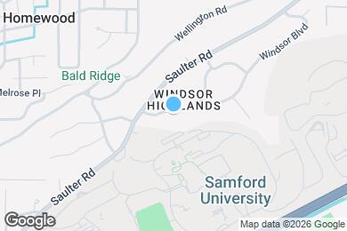 Map image of the property - 1719 Windsor Blvd