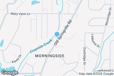 Map image of the property - 1828 Old Springville Rd