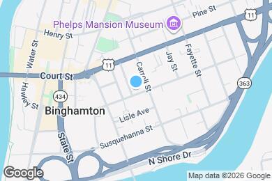 Map image of the property - 113 Hawley St