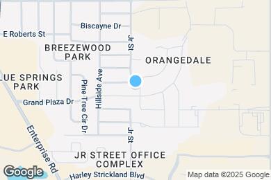 Map image of the property - 819 Guadalupe Dr