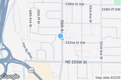 Map image of the property - 24108 56th Ave W