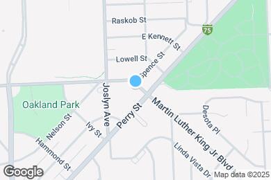 Map image of the property - 592 E Montcalm St