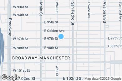 Map image of the property - 214 E 97th St