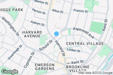 Map image of the property - 15 Aspinwall Ave