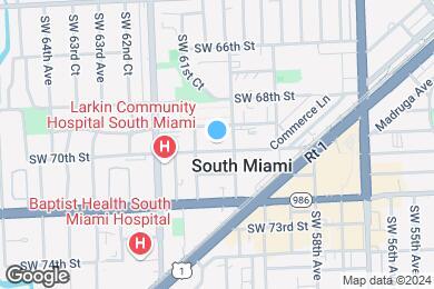 Map image of the property - Valencia South Miami