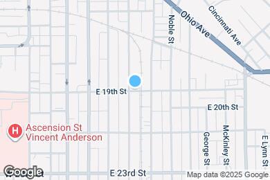 Map image of the property - 412 E 19th St