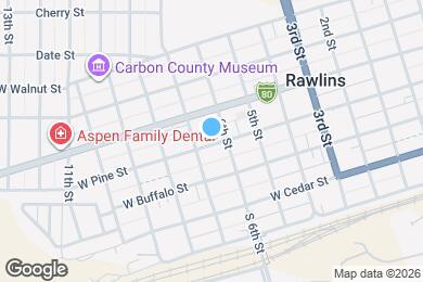 Map image of the property - 611 W Pine St