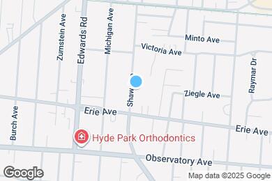 Map image of the property - 3530 Shaw Ave