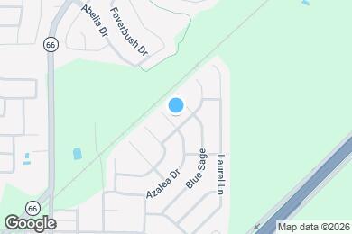 Map image of the property - 602 Azalea Dr