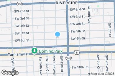 Map image of the property - 585 SW 13th Ave