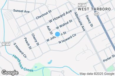 Map image of the property - 607 W Johnston St