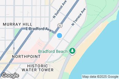 Map image of the property - 2727 E Bradford Ave