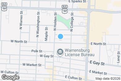 Map image of the property - 109 E North St