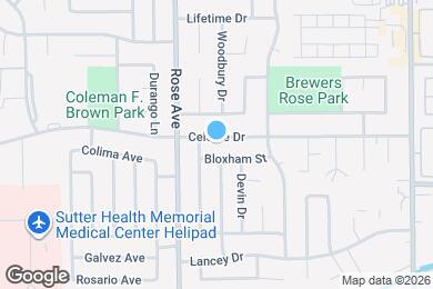 Map image of the property - 1820 Celeste Dr