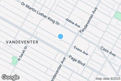 Map image of the property - 3962 Evans Ave