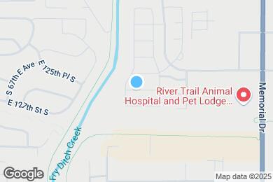Map image of the property - 5810 E 126th Pl S