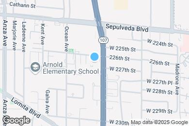 Map image of the property - Pacific Apartment Homes on 226th Street