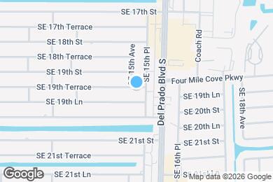 Map image of the property - 1506 SE 19th Terrace