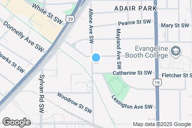 Map image of the property - 1040 Allene Ave SW