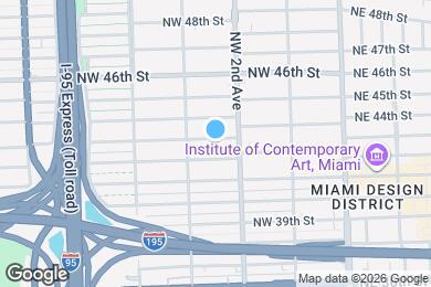 Map image of the property - 244 NW 43rd St