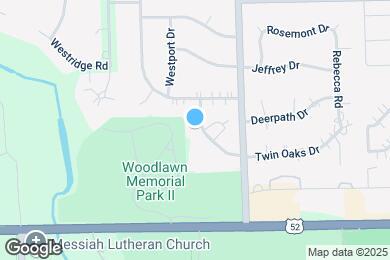 Map image of the property - 125 Twin Oaks Dr